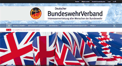 Desktop Screenshot of dbwv.de